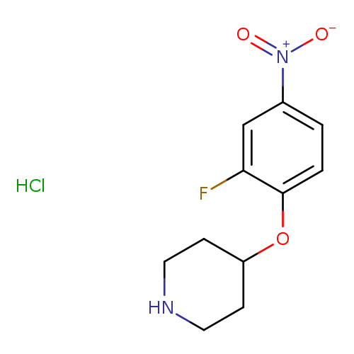 4-(2-Fluoro-4-nitrophenoxy)piperidine hydrochloride