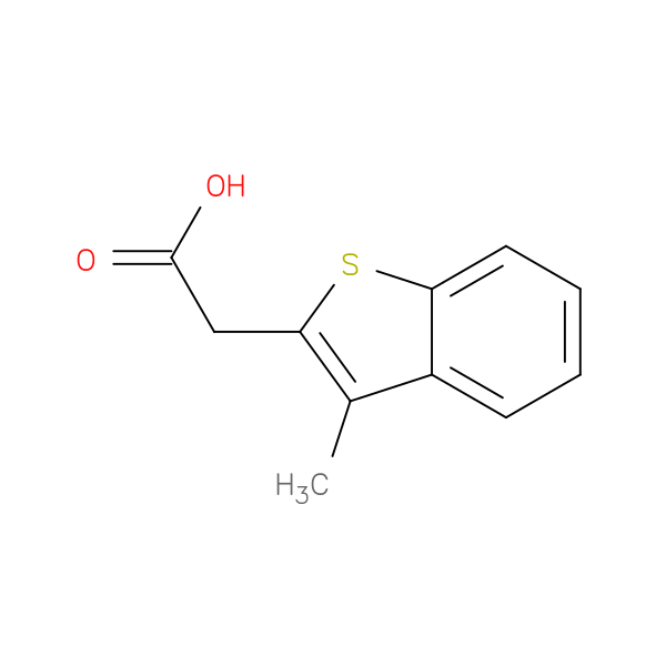 2-(3-Methylbenzo[b]thiophen-2-yl)acetic acid