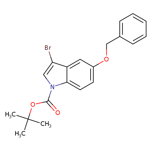 1-Boc-5-benzyloxy-3-bromoindole