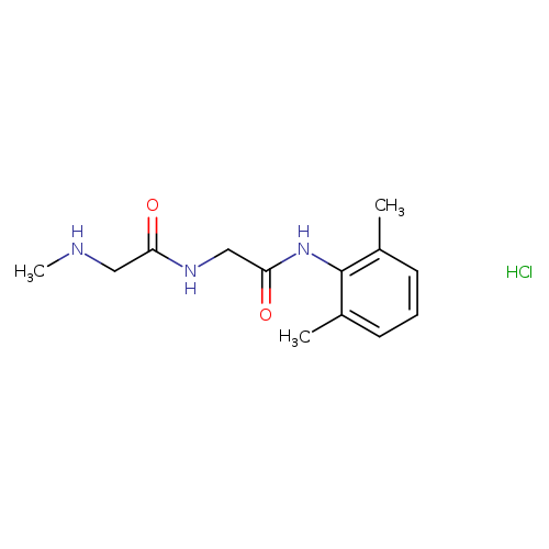 N-{[(2,6-dimethylphenyl)carbamoyl]methyl}-2-(methylamino)acetamide hydrochloride