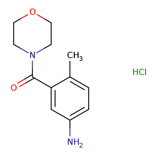4-methyl-3-(morpholine-4-carbonyl)anilinehydrochloride