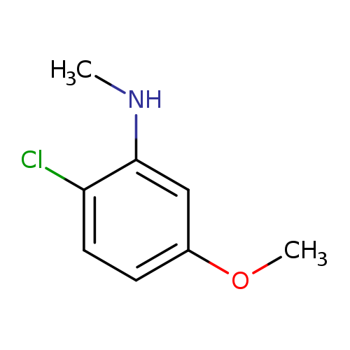 2-chloro-5-methoxy-N-methylaniline