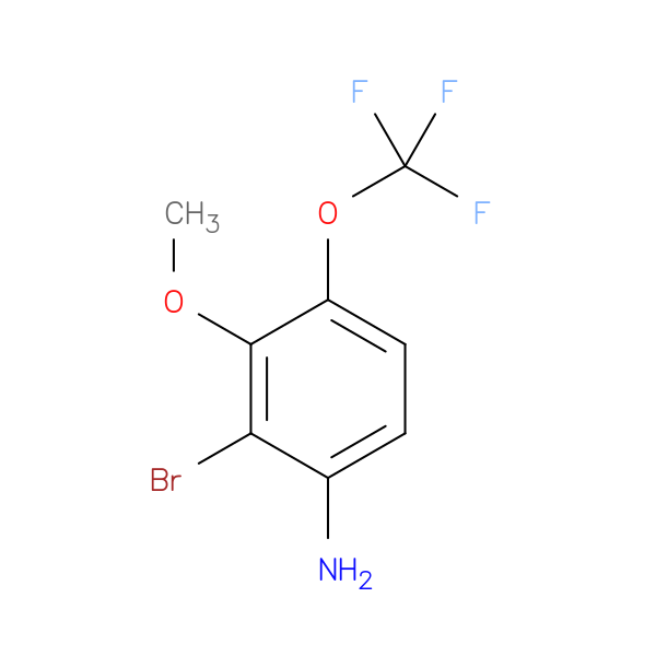2-Bromo-3-methoxy-4-(trifluoromethoxy)aniline