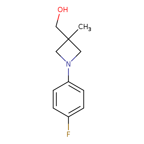 [1-(4-fluorophenyl)-3-methylazetidin-3-yl]methanol