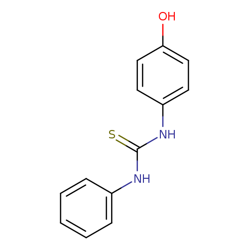 N-(4-hydroxyphenyl)-N'-phenylthiourea