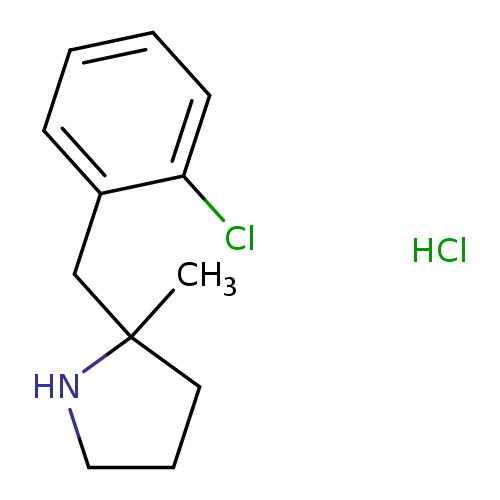 2-[(2-chlorophenyl)methyl]-2-methylpyrrolidine hydrochloride