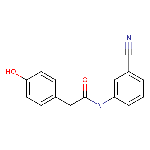 N-(3-Cyano-phenyl)-2-(4-hydroxy-phenyl)-acetamide