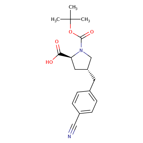 Boc-(r)-gamma-(4-cyano-benzyl)-l-proline
