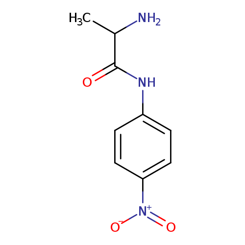 Propanamide, 2-amino-N-(4-nitrophenyl)-, monohydrochloride, (2S)-