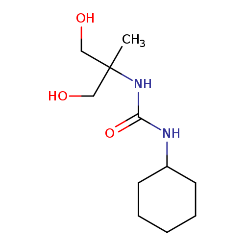 N-Cyclohexyl-n'-[2-hydroxy-1-(hydroxymethyl)-1-methylethyl]urea
