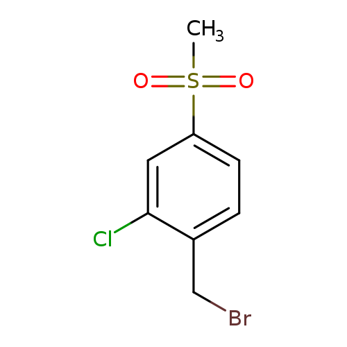 1-(Bromomethyl)-2-chloro-4-(methylsulfonyl)benzene