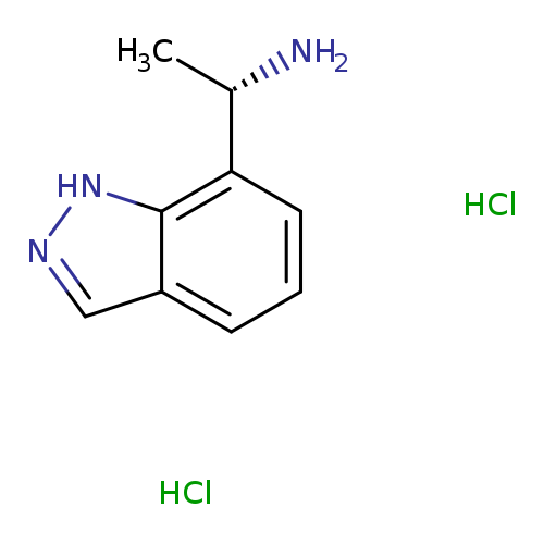 (1S)-1-(1H-indazol-7-yl)ethan-1-amine dihydrochloride