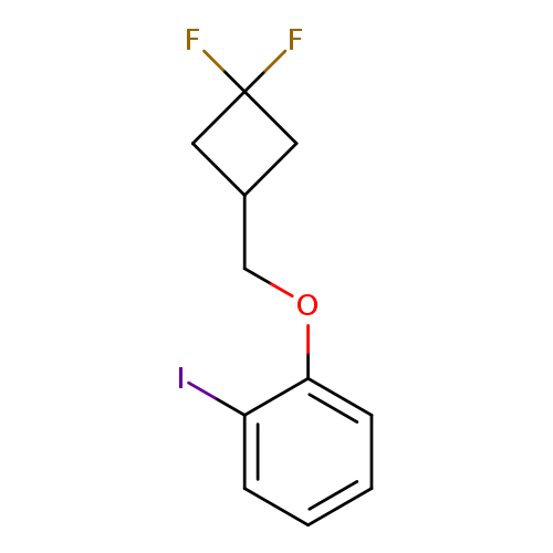 1-[(3,3-difluorocyclobutyl)methoxy]-2-iodobenzene