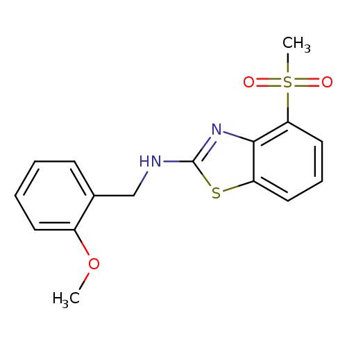 4-methanesulfonyl-N-[(2-methoxyphenyl)methyl]-1,3-benzothiazol-2-amine