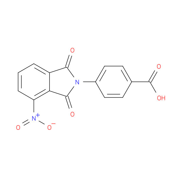 4-(4-Nitro-1,3-dioxo-1,3-dihydro-2h-isoindol-2-yl)benzoic acid