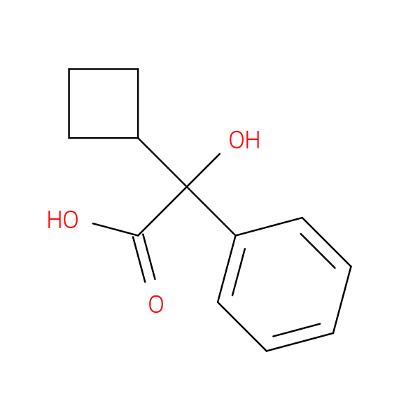 2-Cyclobutyl-2-hydroxy-2-phenylacetic acid