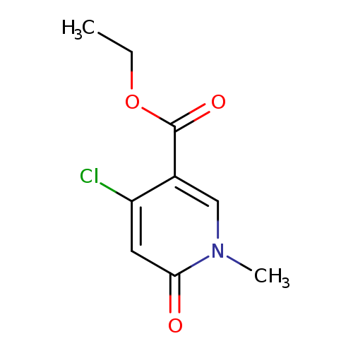 Ethyl 4-chloro-1-methyl-6-oxo-1,6-dihydropyridine-3-carboxylate