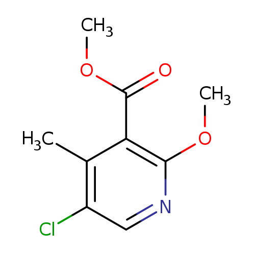 methyl 5-chloro-2-methoxy-4-methyl-3-pyridinecarboxylate