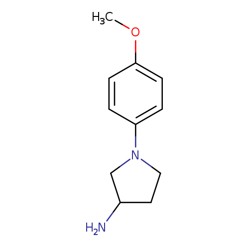 1-(4-methoxyphenyl)pyrrolidin-3-amine