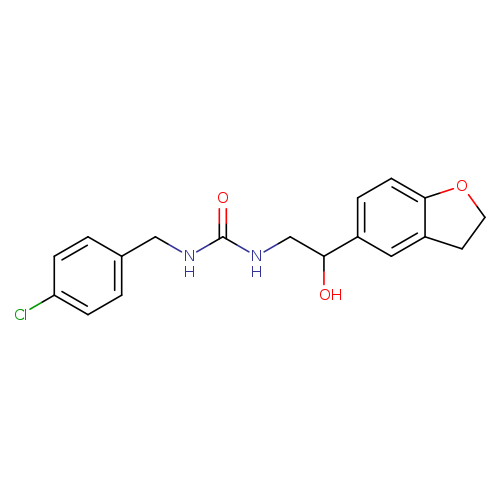 1-[(4-chlorophenyl)methyl]-3-[2-(2,3-dihydro-1-benzofuran-5-yl)-2-hydroxyethyl]urea