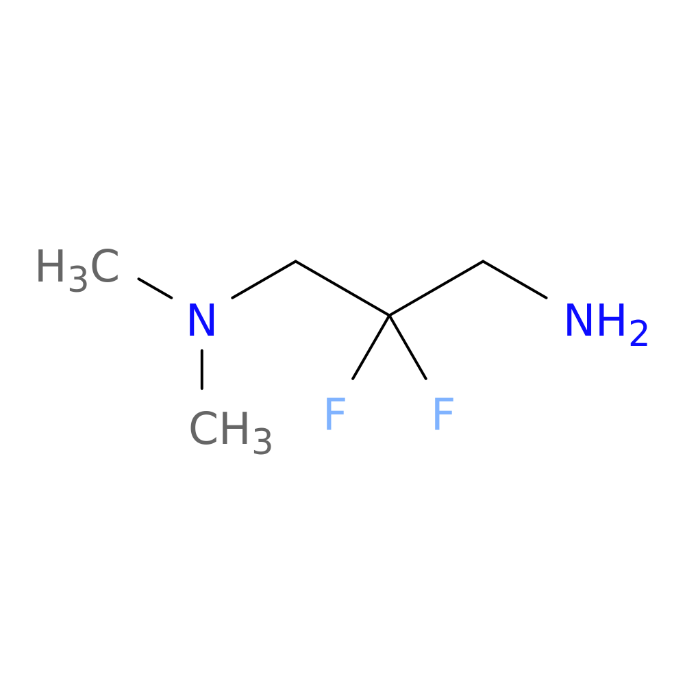 (3-Amino-2,2-difluoropropyl)dimethylamine