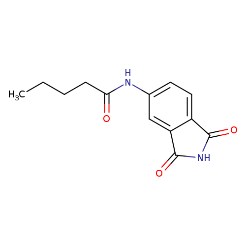 N-(1,3-dioxo-2,3-dihydro-1H-isoindol-5-yl)pentanamide