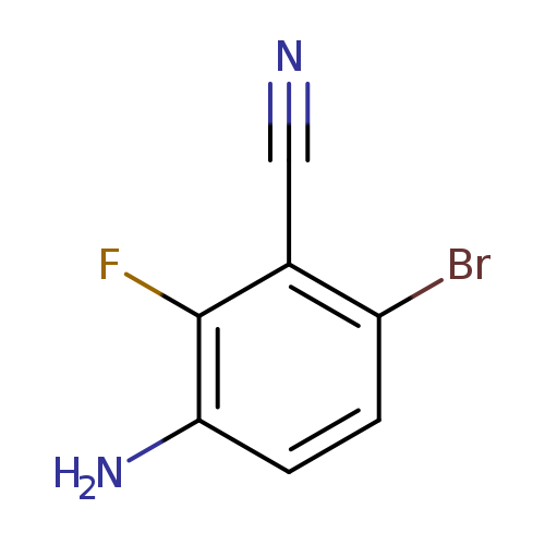3-amino-6-bromo-2-fluorobenzonitrile