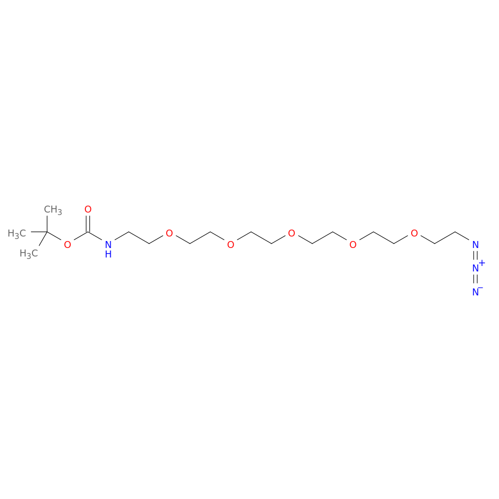 tert-Butyl (17-azido-3,6,9,12,15-pentaoxaheptadecyl)carbamate