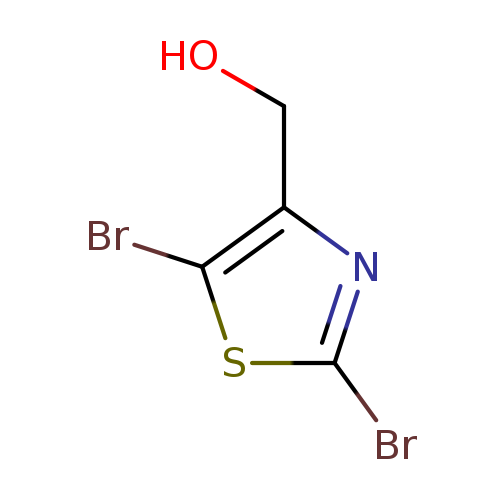 2,5-Dibromo-4-(hydroxymethyl)thiazole