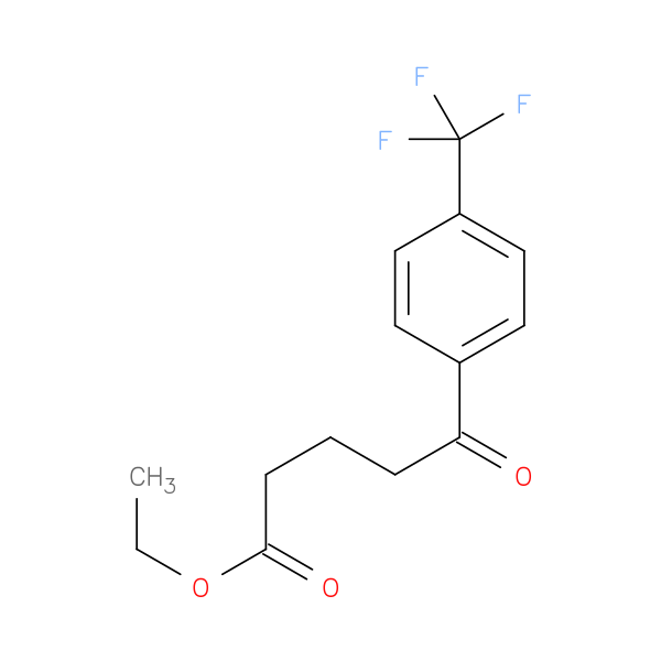 Ethyl 5-oxo-5-(4-trifluoromethylphenyl)valerate