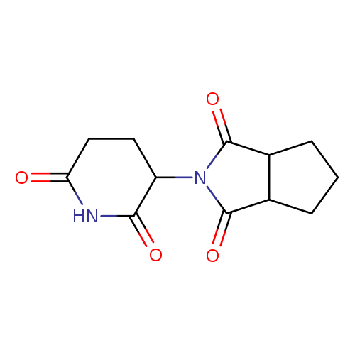 3-{1,3-dioxo-octahydrocyclopenta[c]pyrrol-2-yl}piperidine-2,6-dione