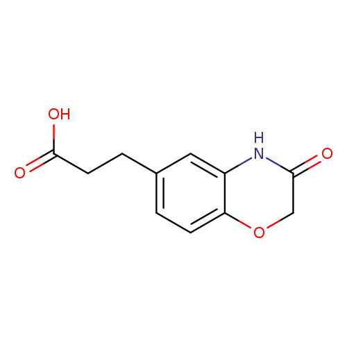 3-(3-oxo-3,4-dihydro-2h-1,4-benzoxazin-6-yl)propanoic acid