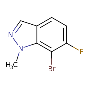 7-Bromo-6-fluoro-1-methyl-1H-indazole