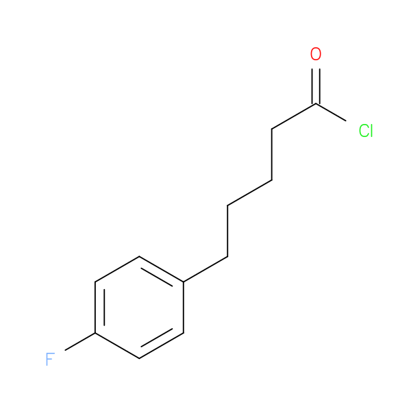 5-(4-fluorophenyl)pentanoyl chloride