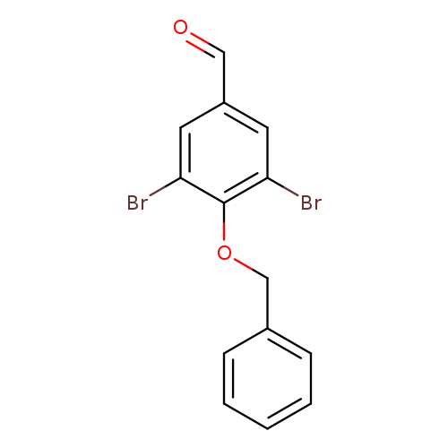 4-(benzyloxy)-3,5-dibromobenzaldehyde