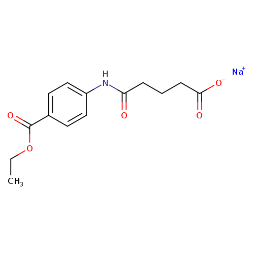 sodium4-{[4-(ethoxycarbonyl)phenyl]carbamoyl}butanoate