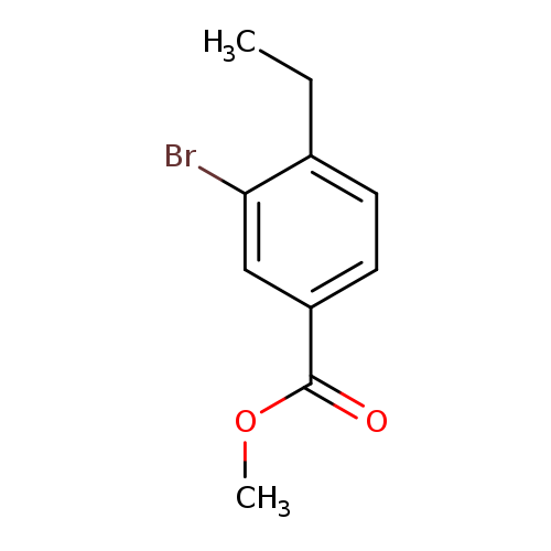 Benzoic acid, 3-bromo-4-ethyl-, methyl ester