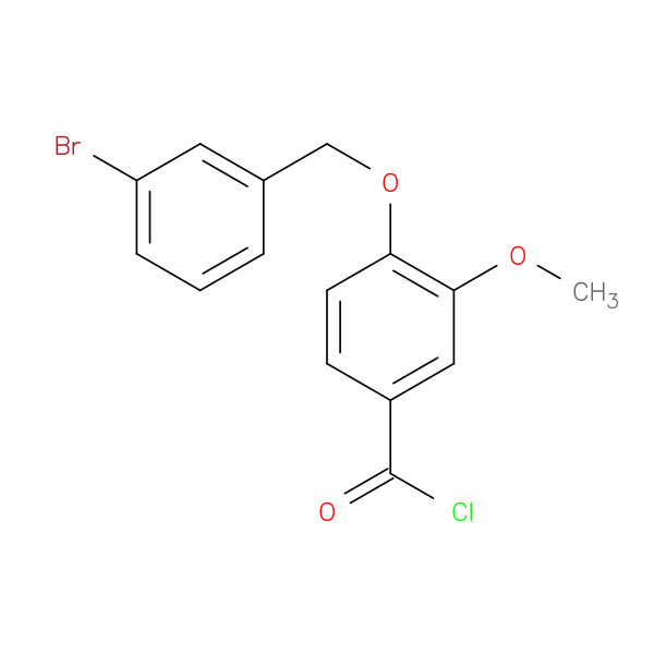 4-[(3-Bromobenzyl)oxy]-3-methoxybenzoyl chloride