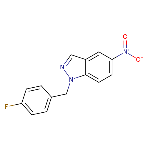 1-(4-Fluorobenzyl)-5-nitro-1h-indazole
