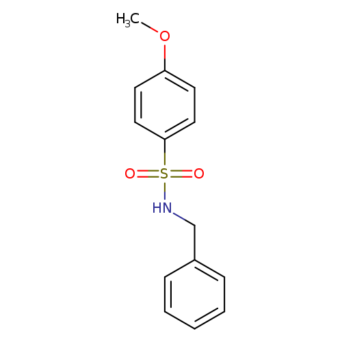 Benzenesulfonamide, 4-methoxy-N-(phenylmethyl)-