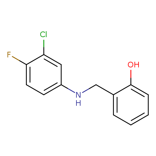 2-(((3-Chloro-4-fluorophenyl)amino)methyl)phenol