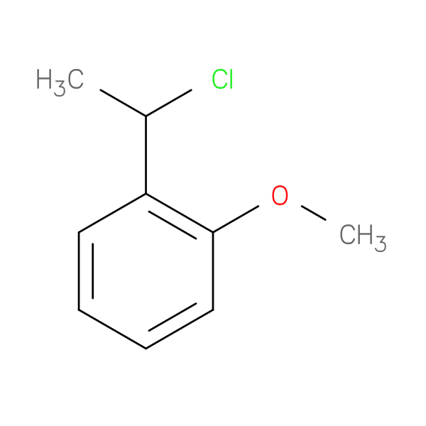 1-(1-chloroethyl)-2-methoxybenzene