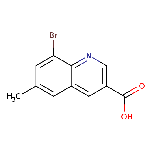 8-Bromo-6-methylquinoline-3-carboxylic acid