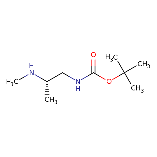 Carbamic acid, [(2S)-2-(methylamino)propyl]-, 1,1-dimethylethyl ester (9CI)