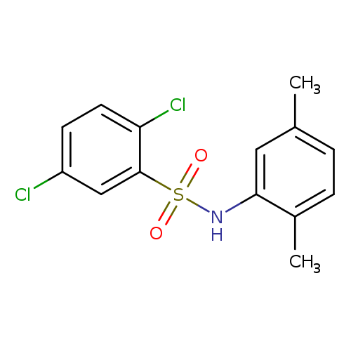 2,5-dichloro-N-(2,5-dimethylphenyl)benzenesulfonamide