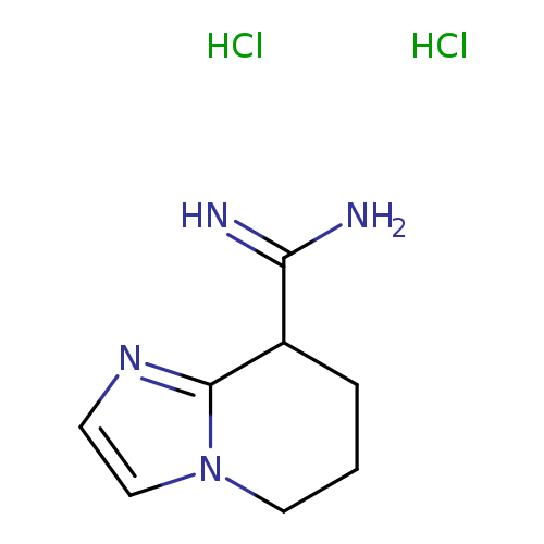 5H,6H,7H,8H-imidazo[1,2-a]pyridine-8-carboximidamide dihydrochloride