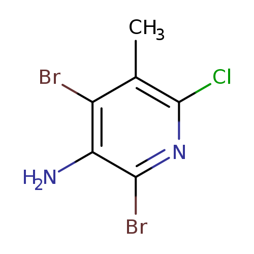 2,4-Dibromo-6-chloro-5-methylpyridin-3-amine
