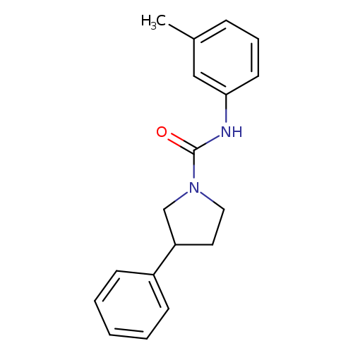 N-(3-methylphenyl)-3-phenylpyrrolidine-1-carboxamide