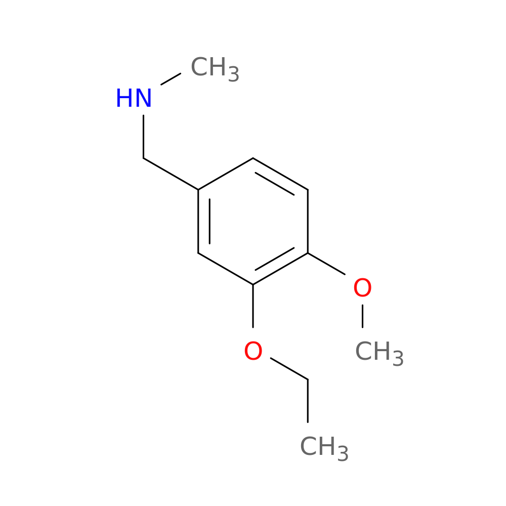 (3-Ethoxy-4-methoxybenzyl)methylamine