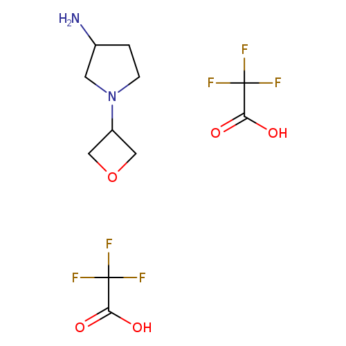 1-(oxetan-3-yl)pyrrolidin-3-amine,bis(trifluoroaceticacid)